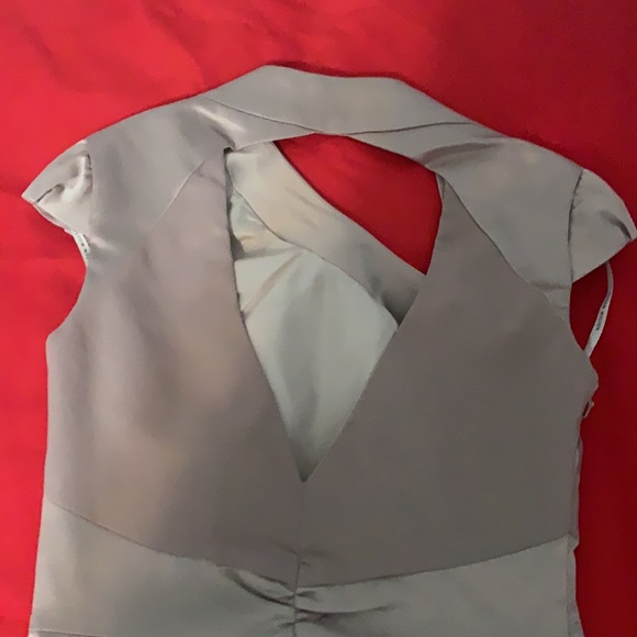 Gorgeous Karen Millen Dress | Greyish Purple | size 4 (fits like a size 0 -2) - Picture 5 of 6